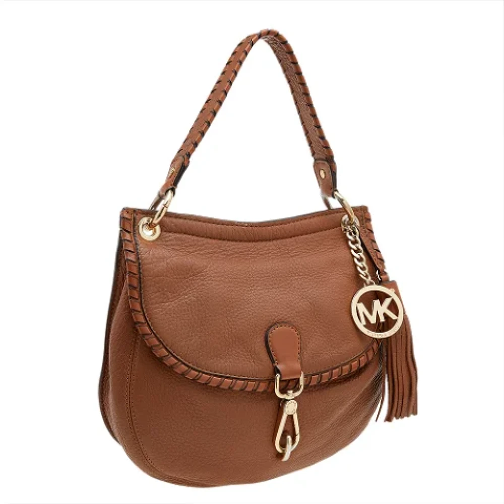 Michael Kors Pre-owned Leather handbags Brown Dames