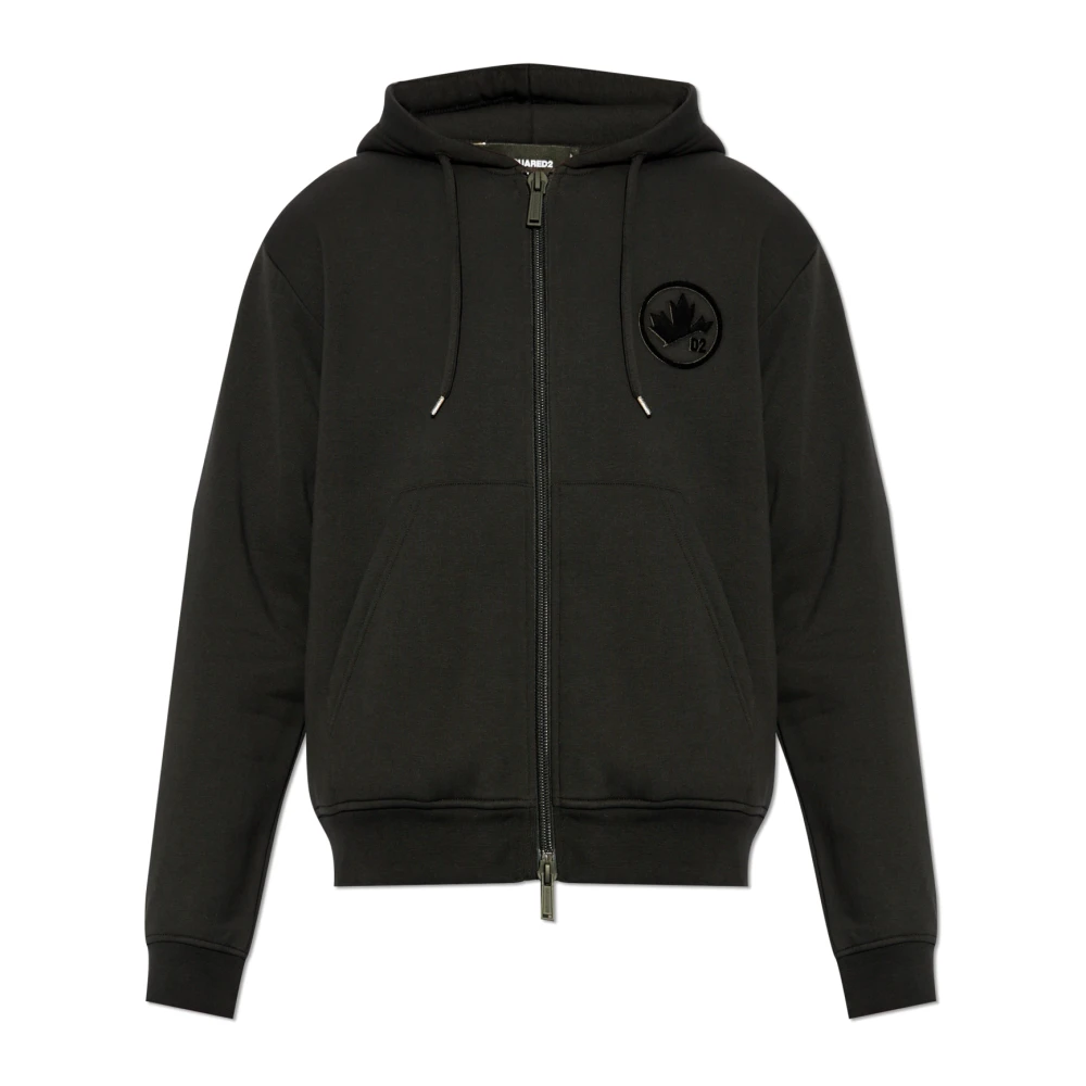 Dsquared2 Capuchontrui Black Heren