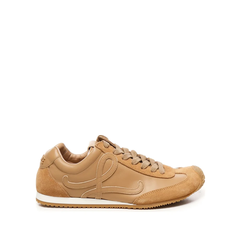 Loewe Ballet Runner 2.0 Leather Dames Schoenen Bruin