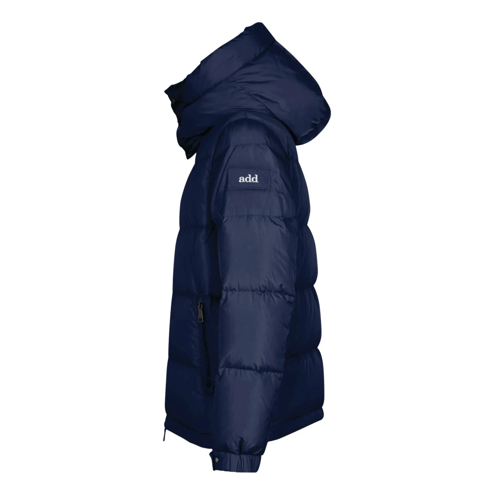 add Stijlvolle jas met rits en capuchon Blue Heren