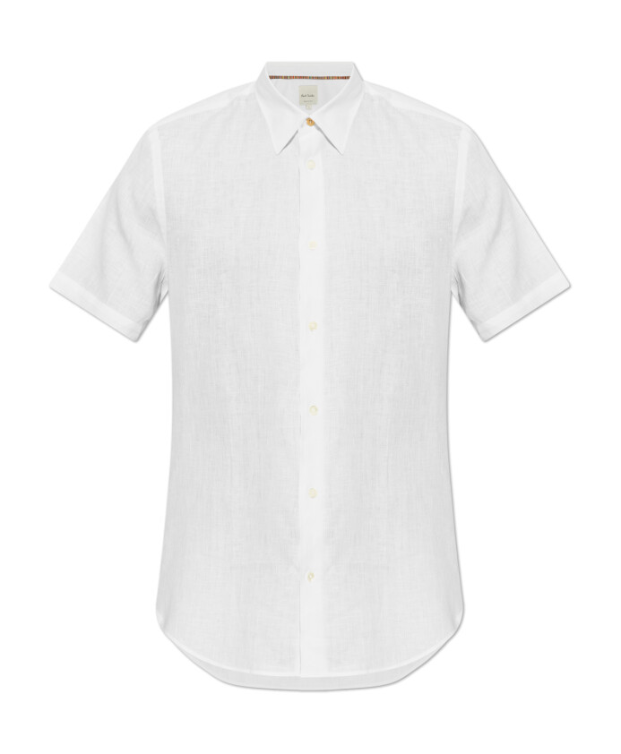 chemise-en-lin-a-manches-courtes