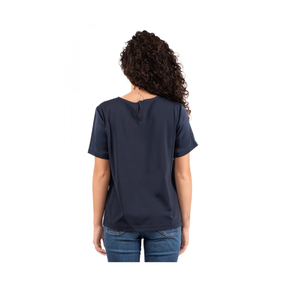 Weekend Dames Casual Top Blue Dames