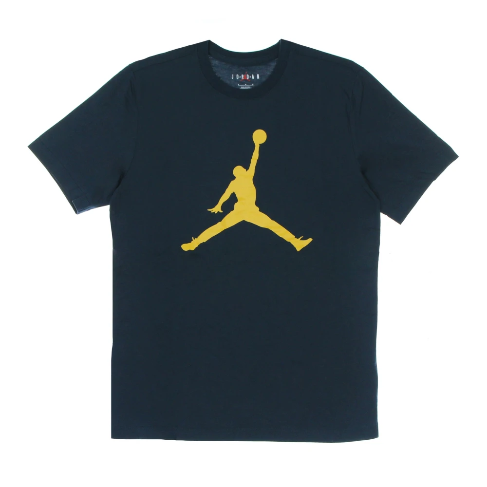 Jordan Jumpman Crew T-shirt Navy Geel Blue Heren