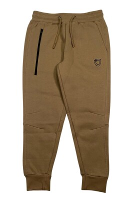 pantalon-enfant-beige-a-taille-elastique