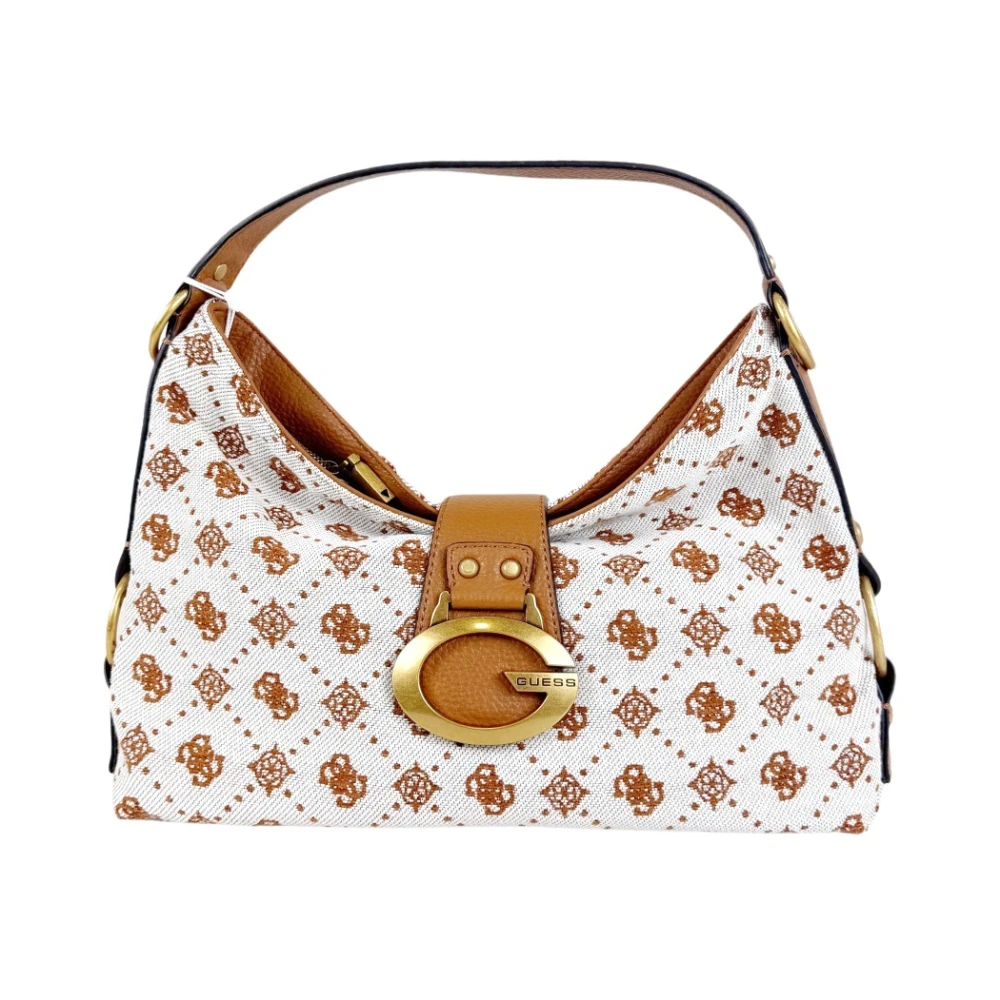Guess Women's White Handbags, One Size, Camden Shoulder Bag
