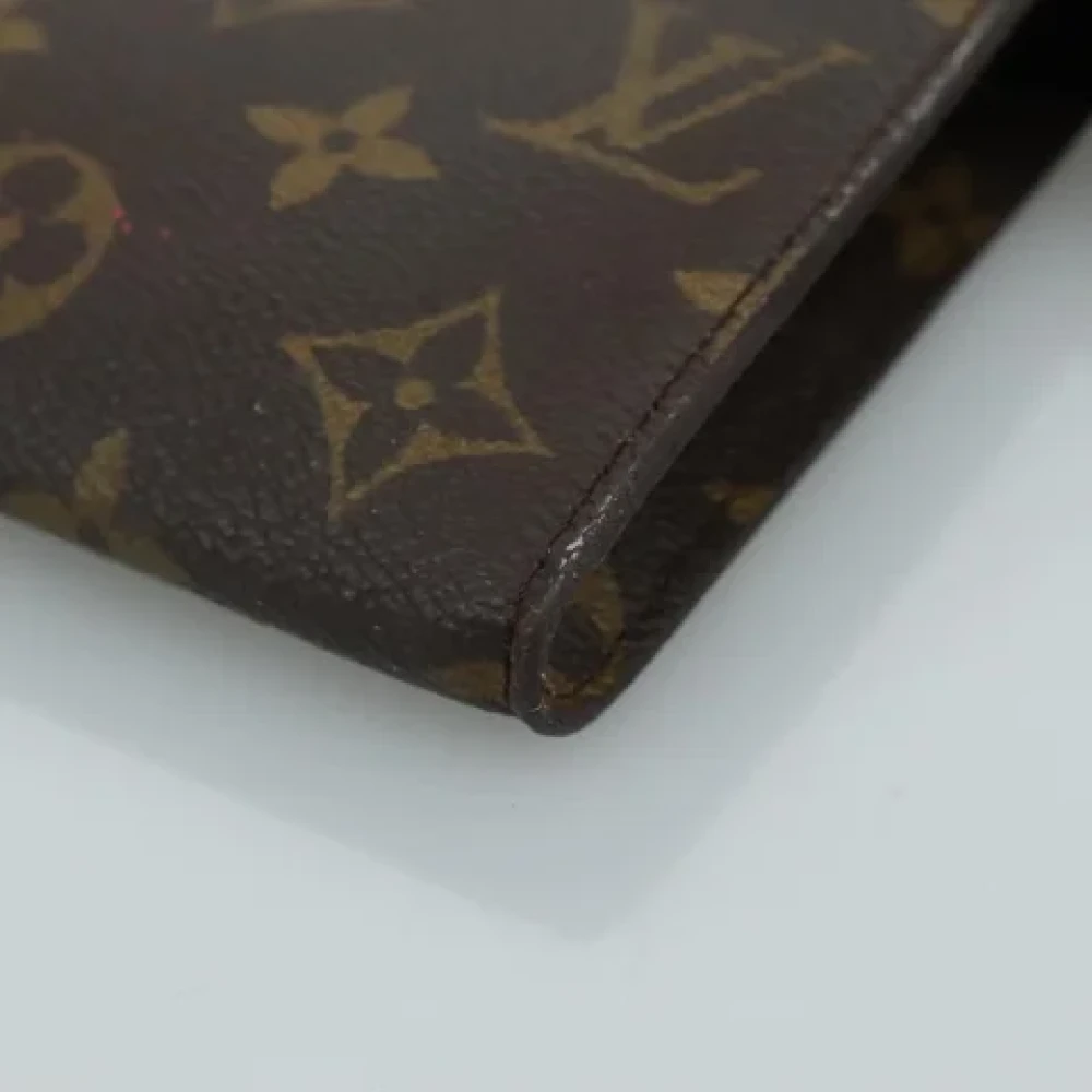 Louis Vuitton Vintage Pre-owned Canvas pouches Brown Dames