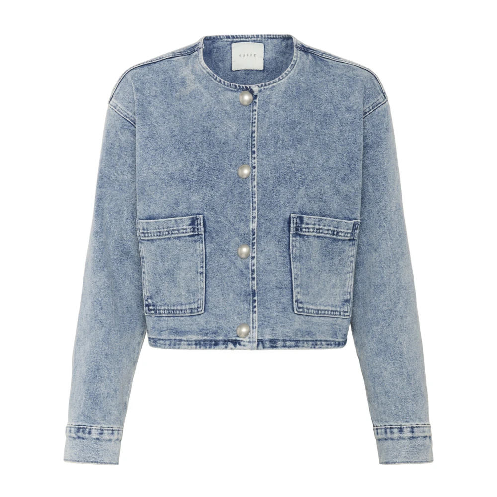 Jackets > Denim Jackets - - Kaffe - Modalova