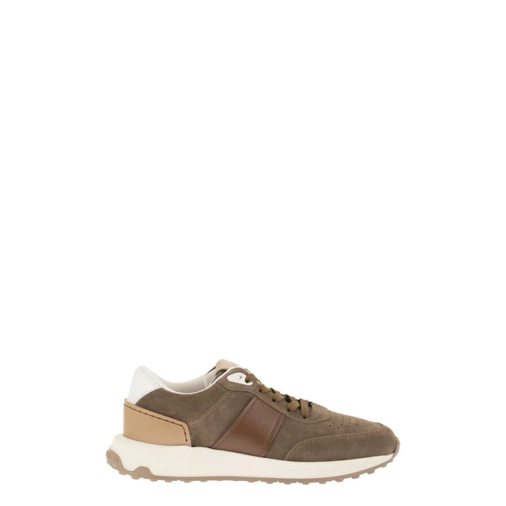 Tod's Suede Leather Sneakers