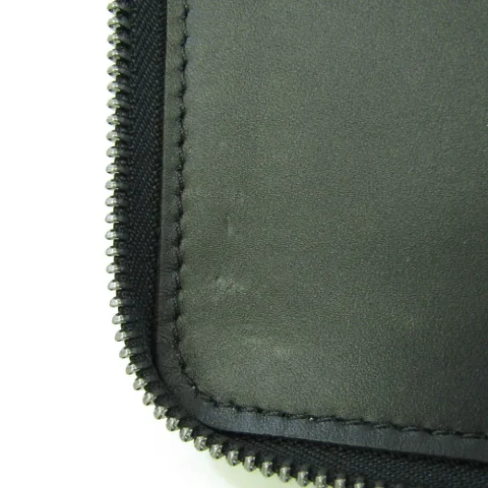 Louis Vuitton Vintage Pre-owned Leather wallets Black Heren