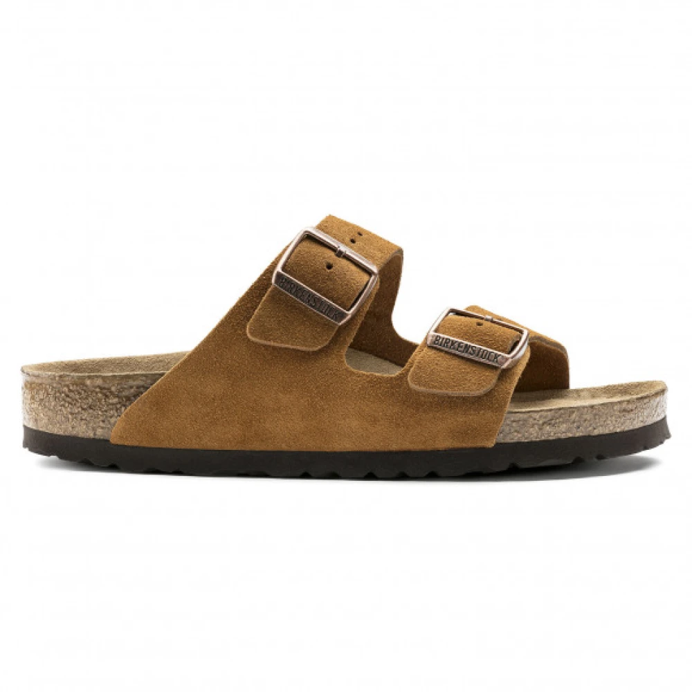 Birkenstock Klassisk Mockasandal med Mjuk Fotbädd Brown, Herr