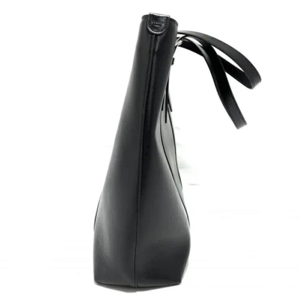 Celine Vintage Pre-owned Leather totes Black Dames