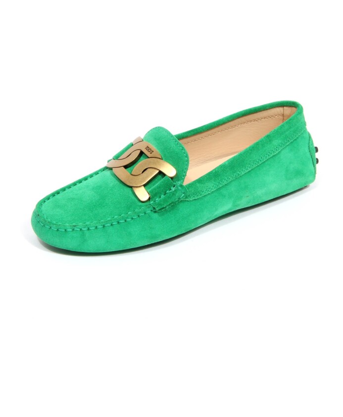 suede-loafer-with-metal-chain-detail