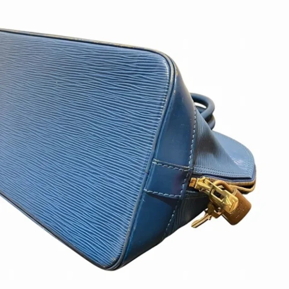 Louis Vuitton Vintage Pre-owned Leather louis-vuitton-bags Blue Dames