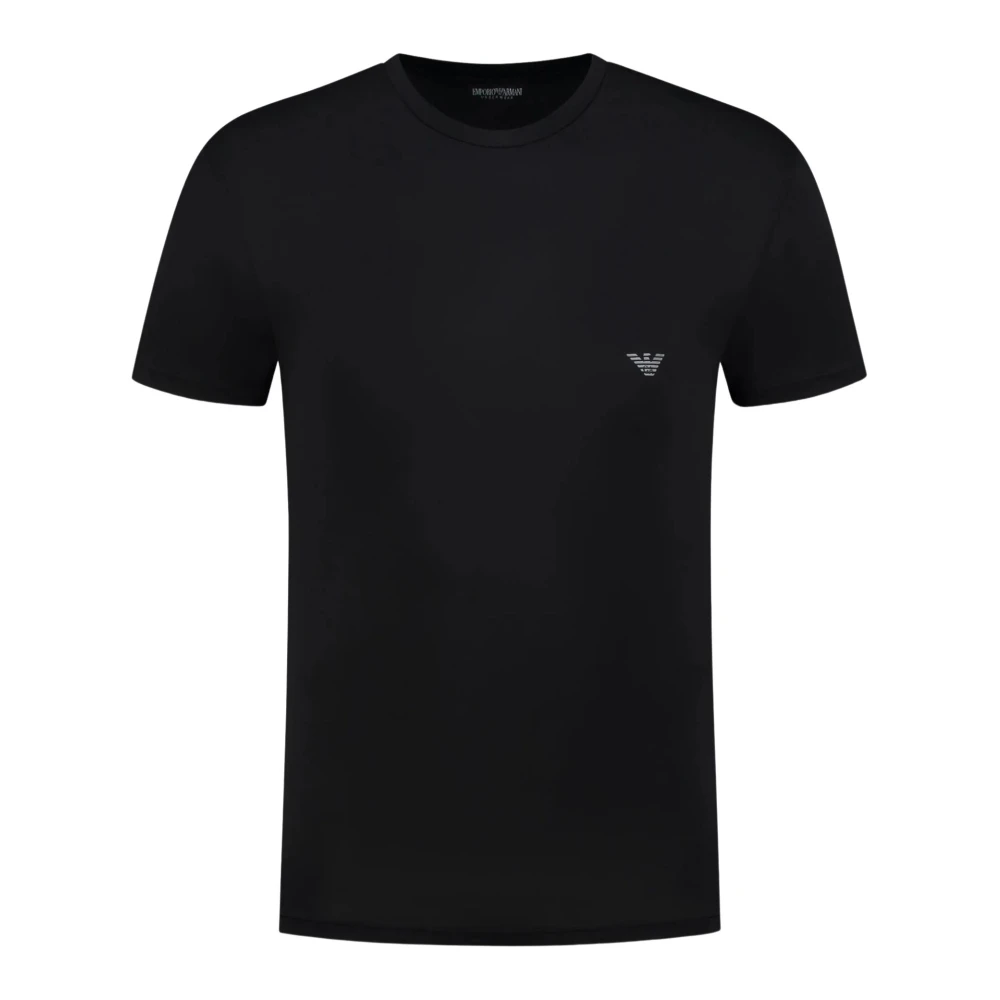 Emporio Armani Sportieve T-shirts en Polos Zwart Black Heren