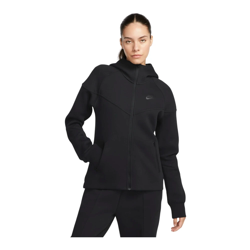 Nike Felpa Tech Fleece Nero Donna S - Immagine 2