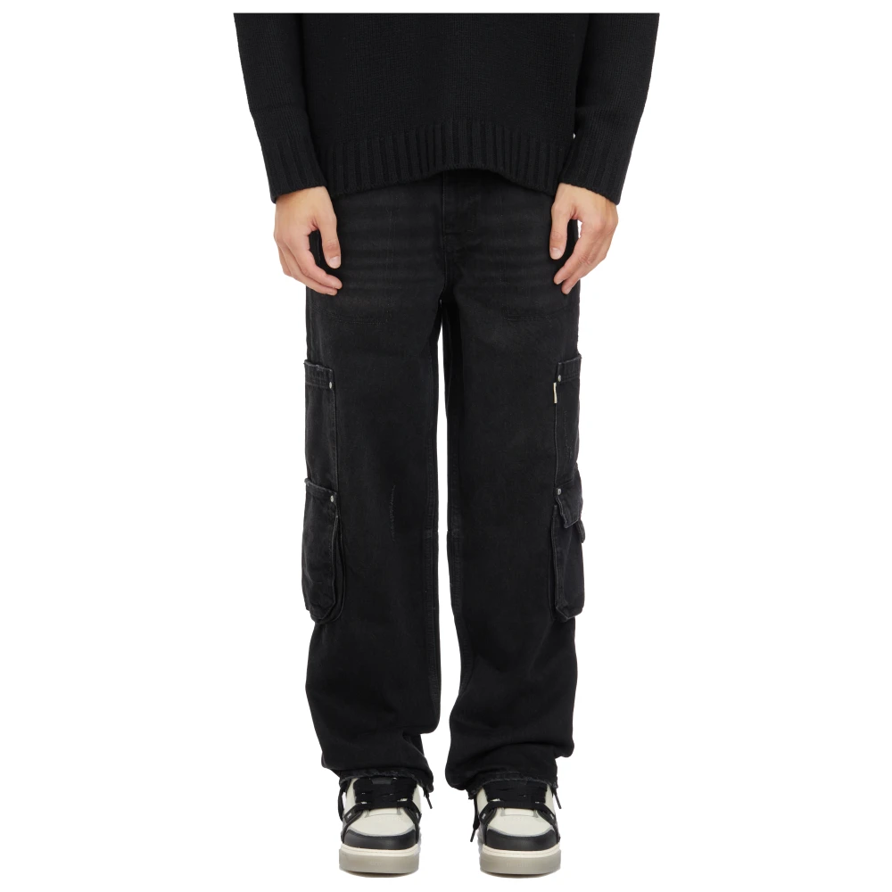 Represent Denim Workshop Broek Black Heren