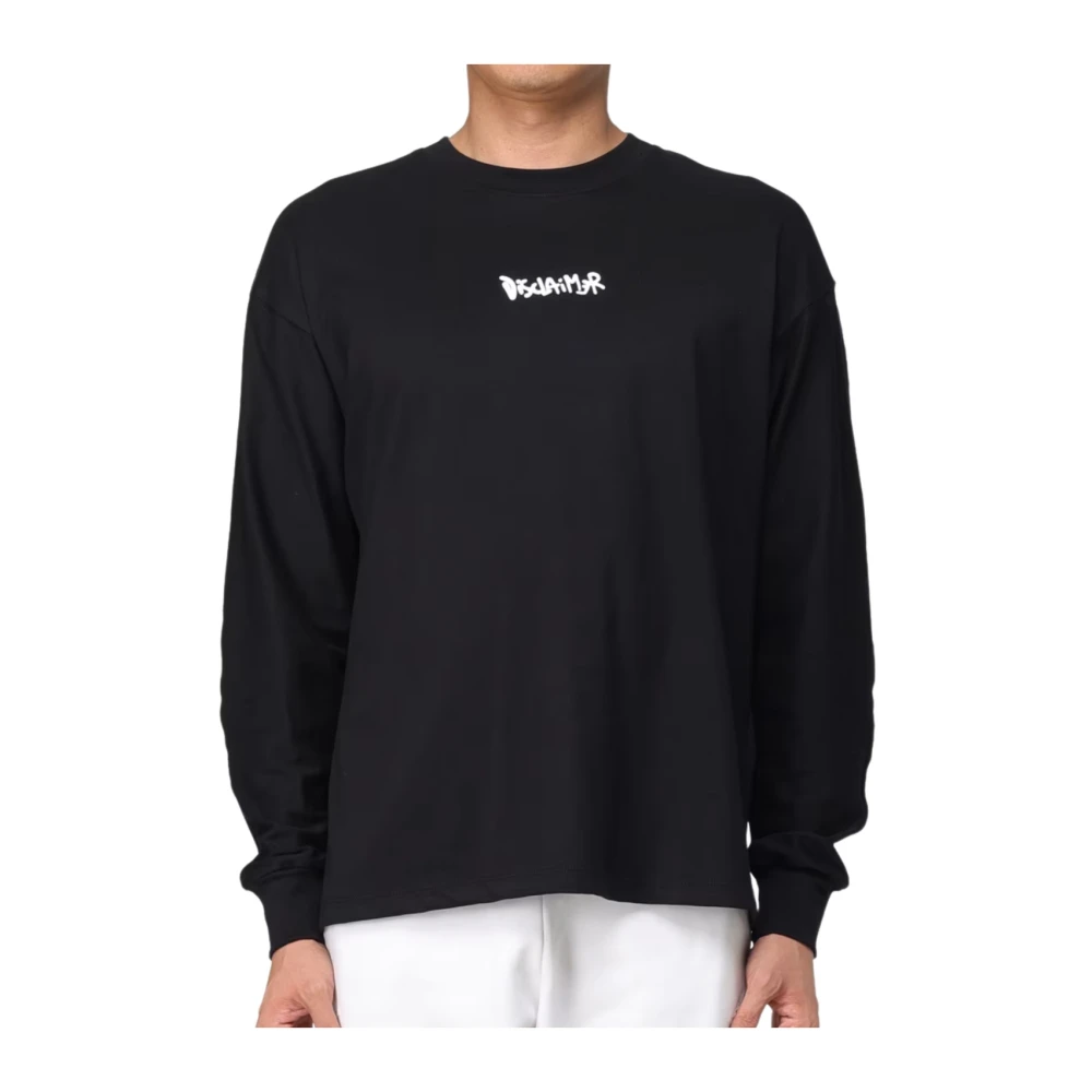 Disclaimer Hombre Negro - Jersey Sudadera Manga Larga - Tops - L