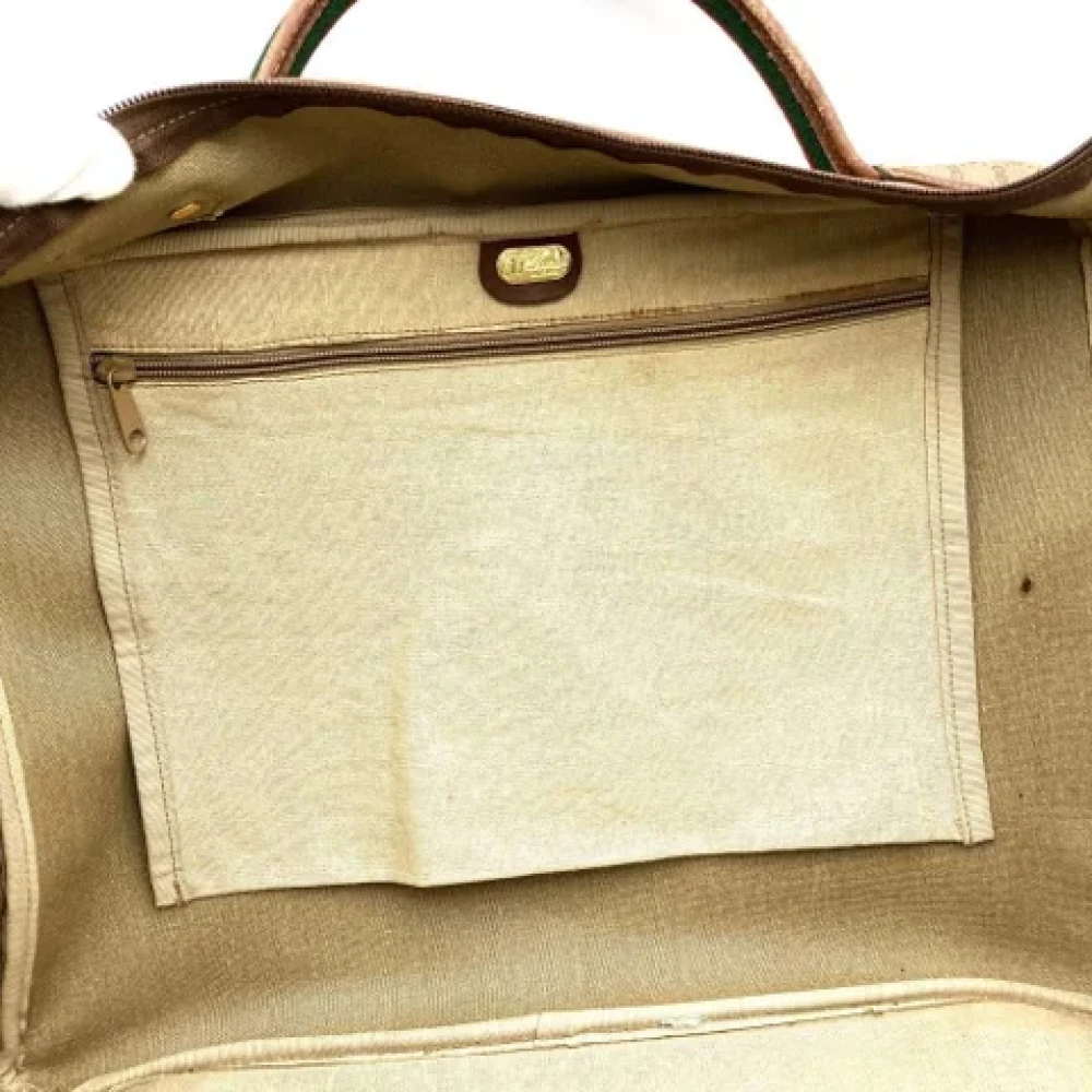 Gucci Vintage Pre-owned Fabric gucci-bags Brown Dames