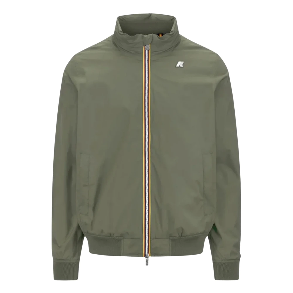 K-Way Amaury Jacket - Male - Light Jackets - Green - L - Jackets