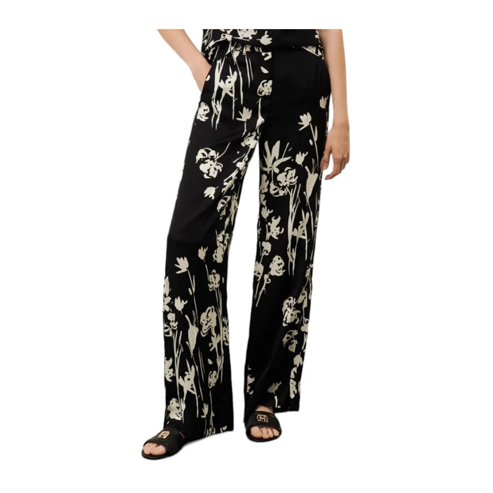Trousers > Wide Trousers - - Marella - Modalova
