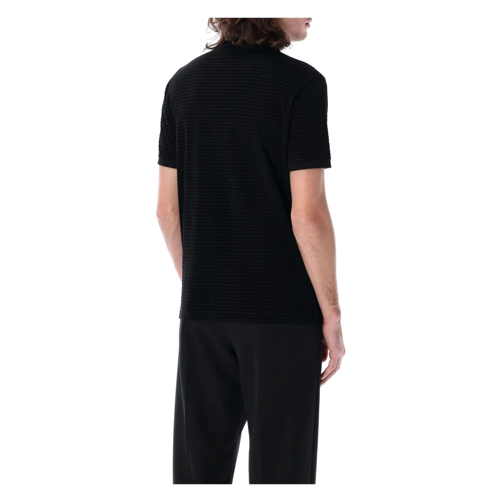 Emporio Armani Klassiek Poloshirt voor Heren Black Heren