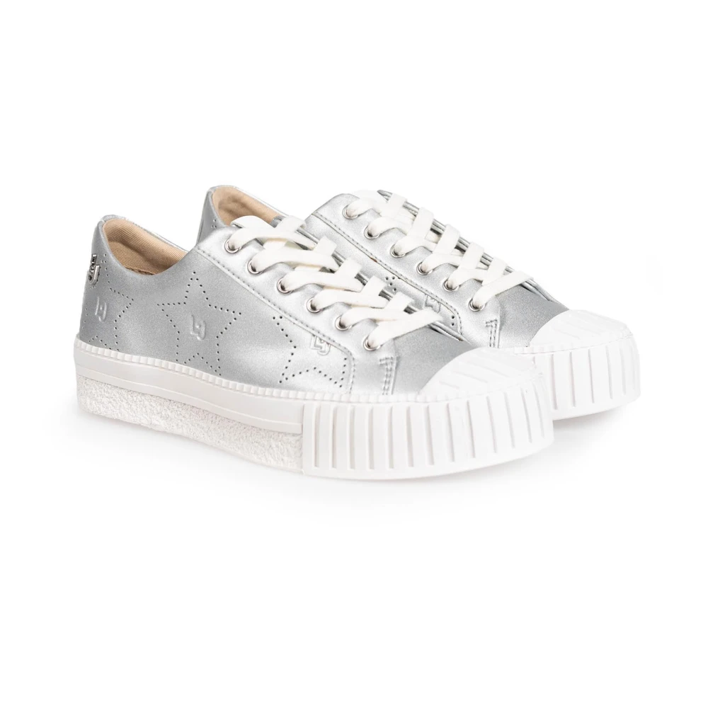 Liu Jo Trendy Vetersneakers Dames Schoenen Grijs