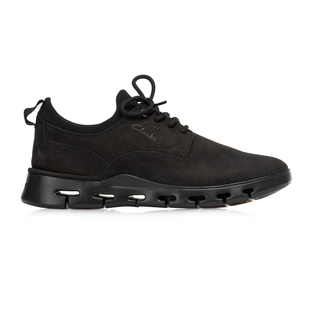 Clarks Nature X Two Sneakers Heren Schoenen Zwart