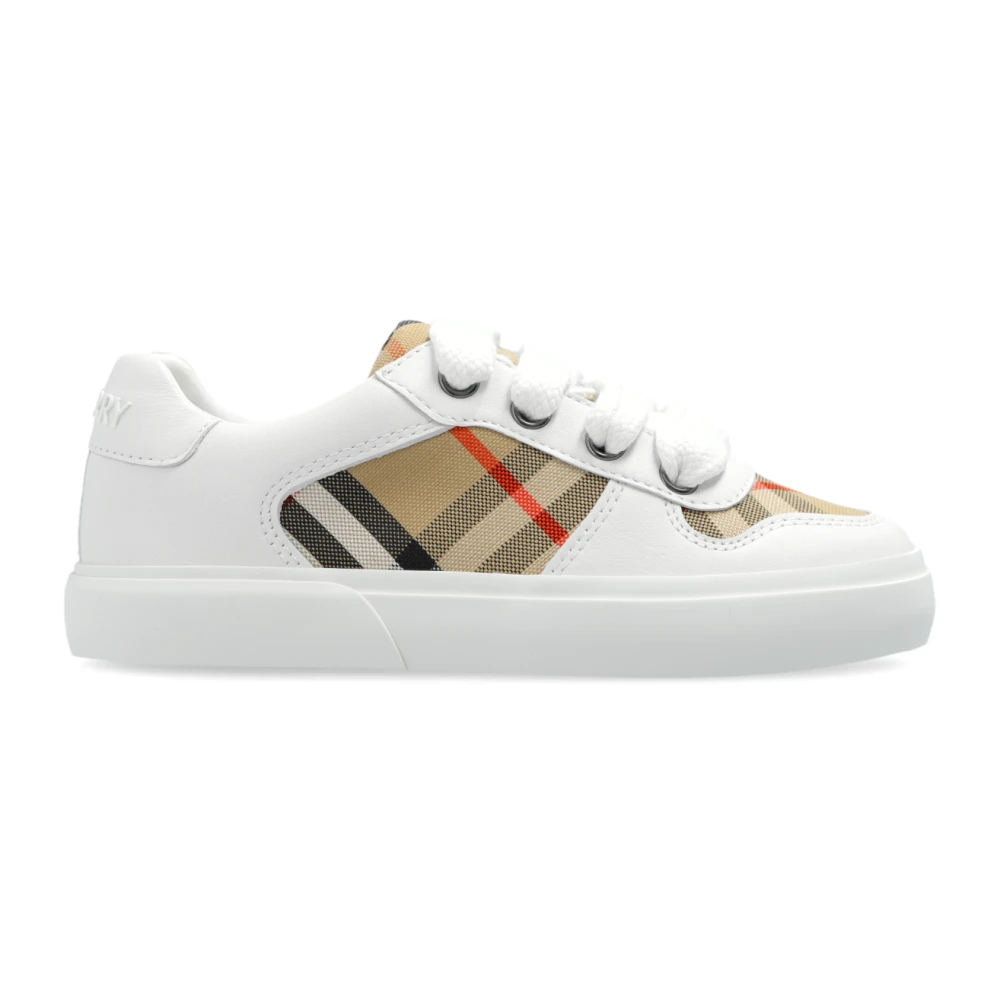 Burberry Barn rutigt mönster sneakers Multicolor, Unisex