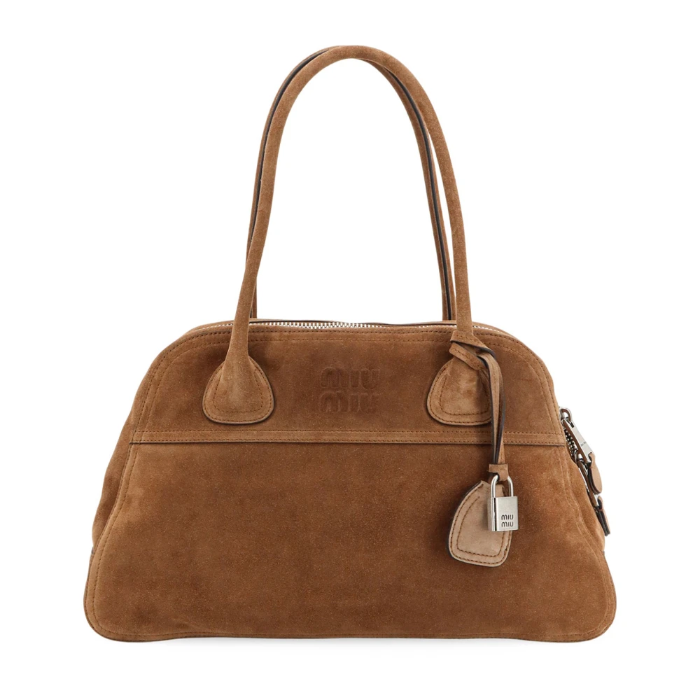 Miu Miu Suede Bag - Image 3