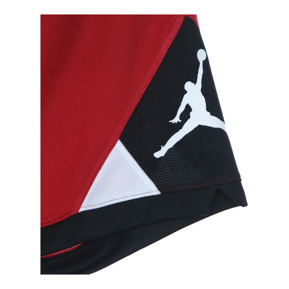 Jordan Mesh Basketball Shorts Air Diamond Style Red Heren