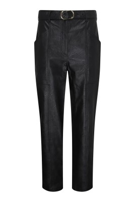 black-faux-leather-high-waist-pants