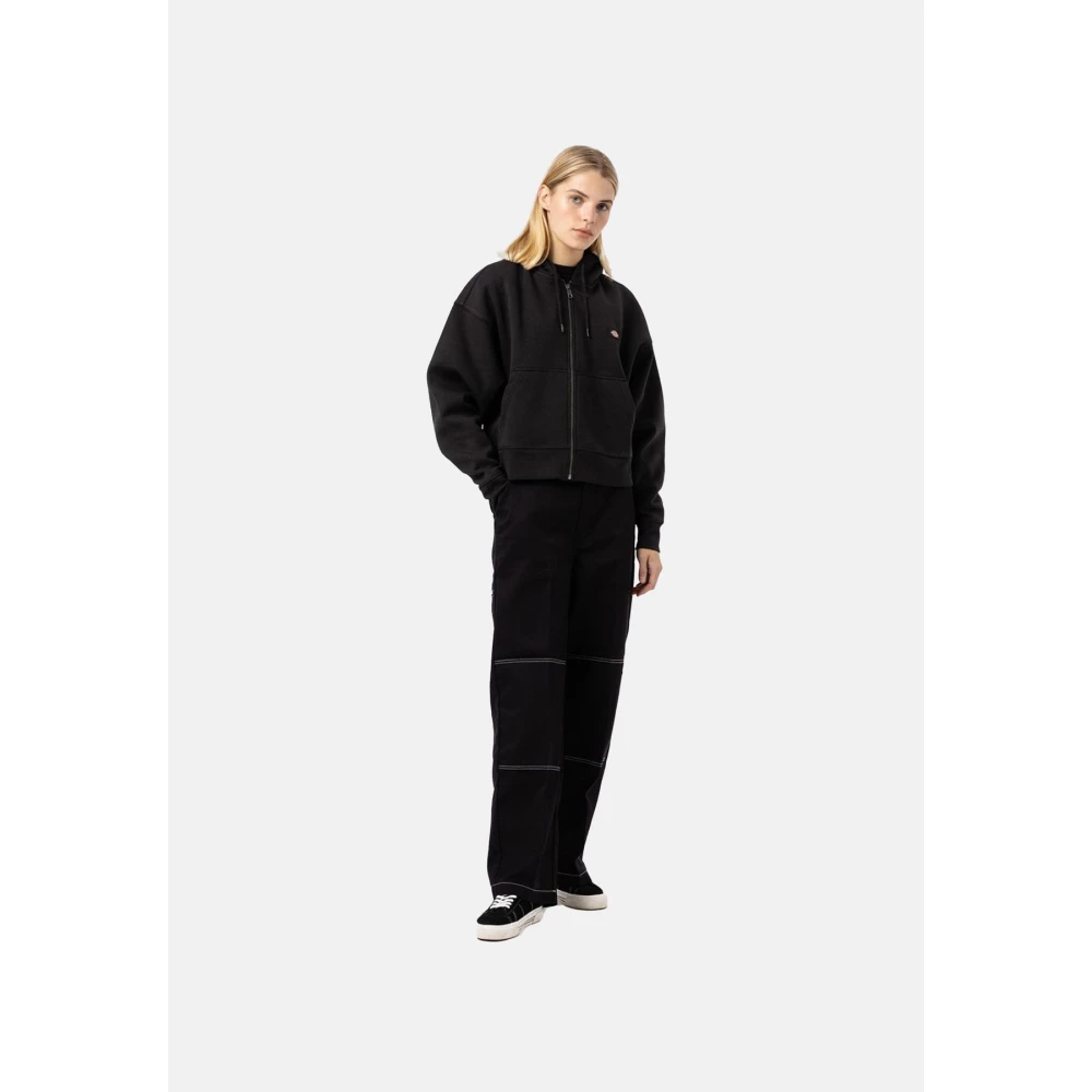Dickies Stijlvolle Sweatshirt voor een Trendy Look Black Dames