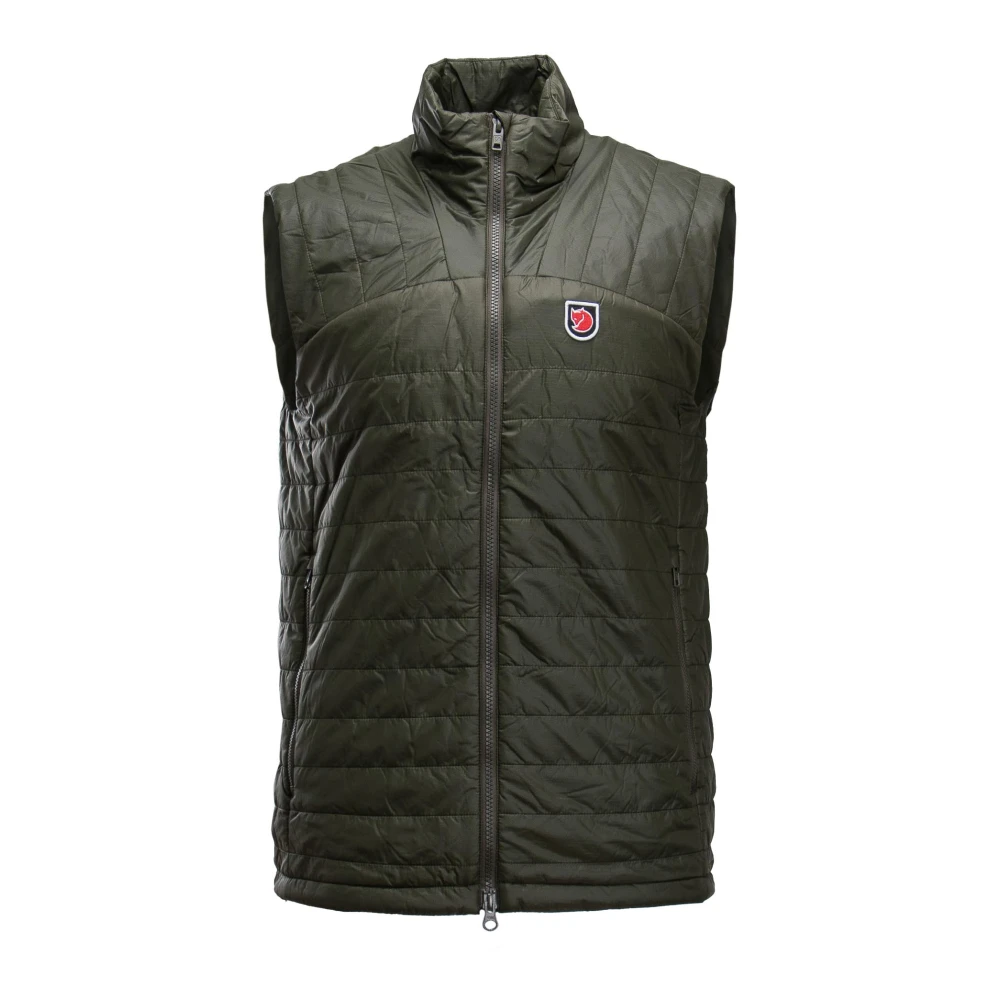 Fjällräven Heren Vest Donkergroen Regular Fit Green Heren