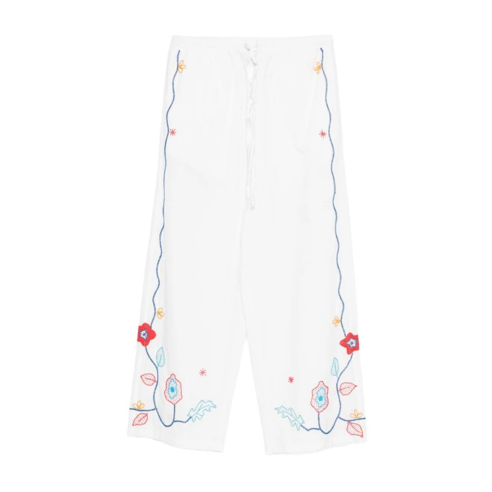 Forte Forte Women's White Wide Trousers, Xs, Wide Trousers