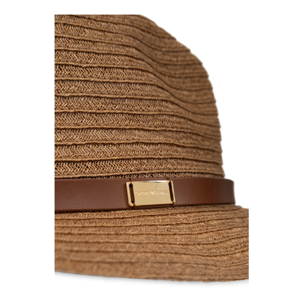 Emporio Armani Strohoed Beige Dames