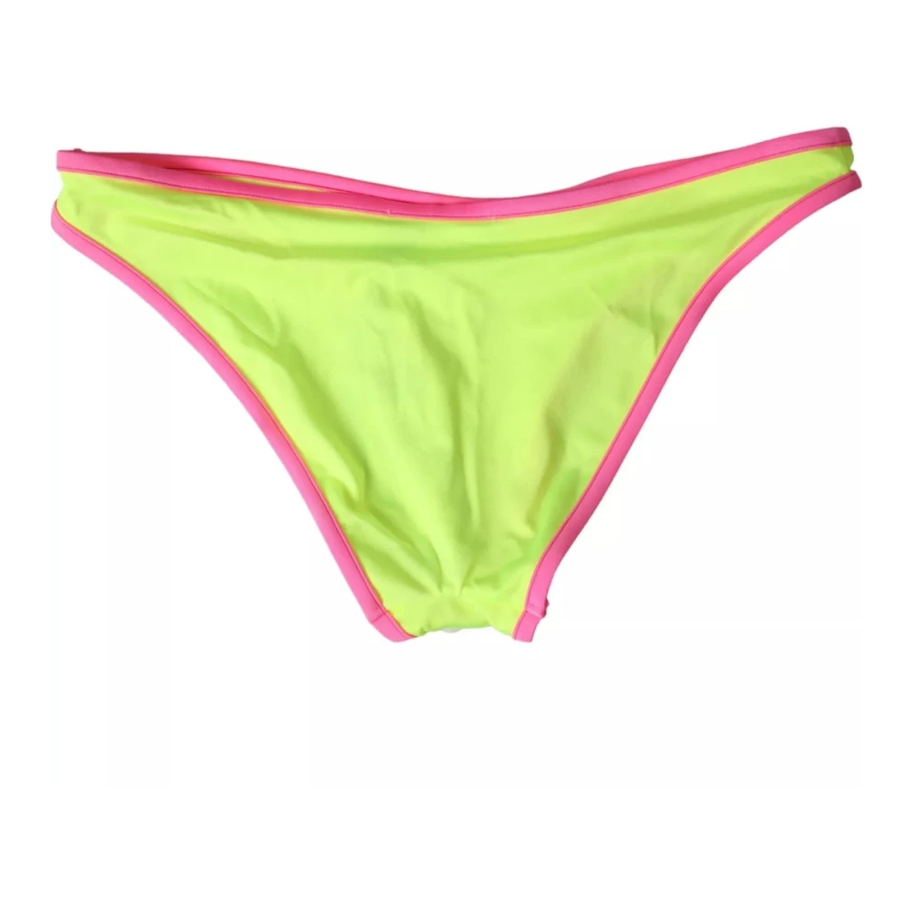 Dolce & Gabbana Bikini Bottom - Female - Bikinis - Yellow - One Size - Swimwear - Image 2