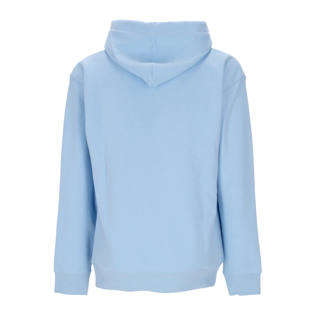 HUF Logo Heren Hoodie Lichtblauw Blue Heren