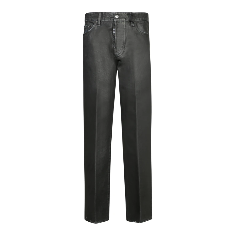 Dsquared2 Klassieke zwarte denim jeans Black Heren