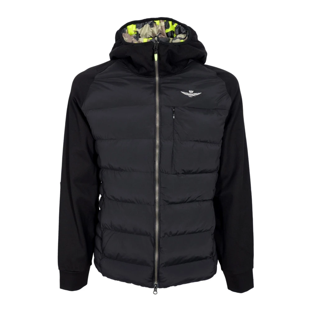 Aeronautica Militare Men's Black Jackets - Down Jackets - S - Jackets