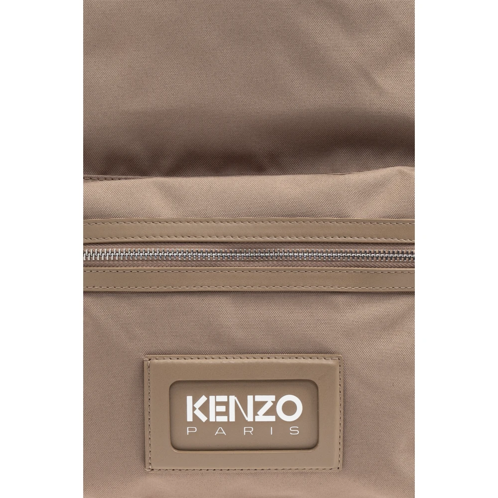 Kenzo Rugzak met Logo Beige Heren