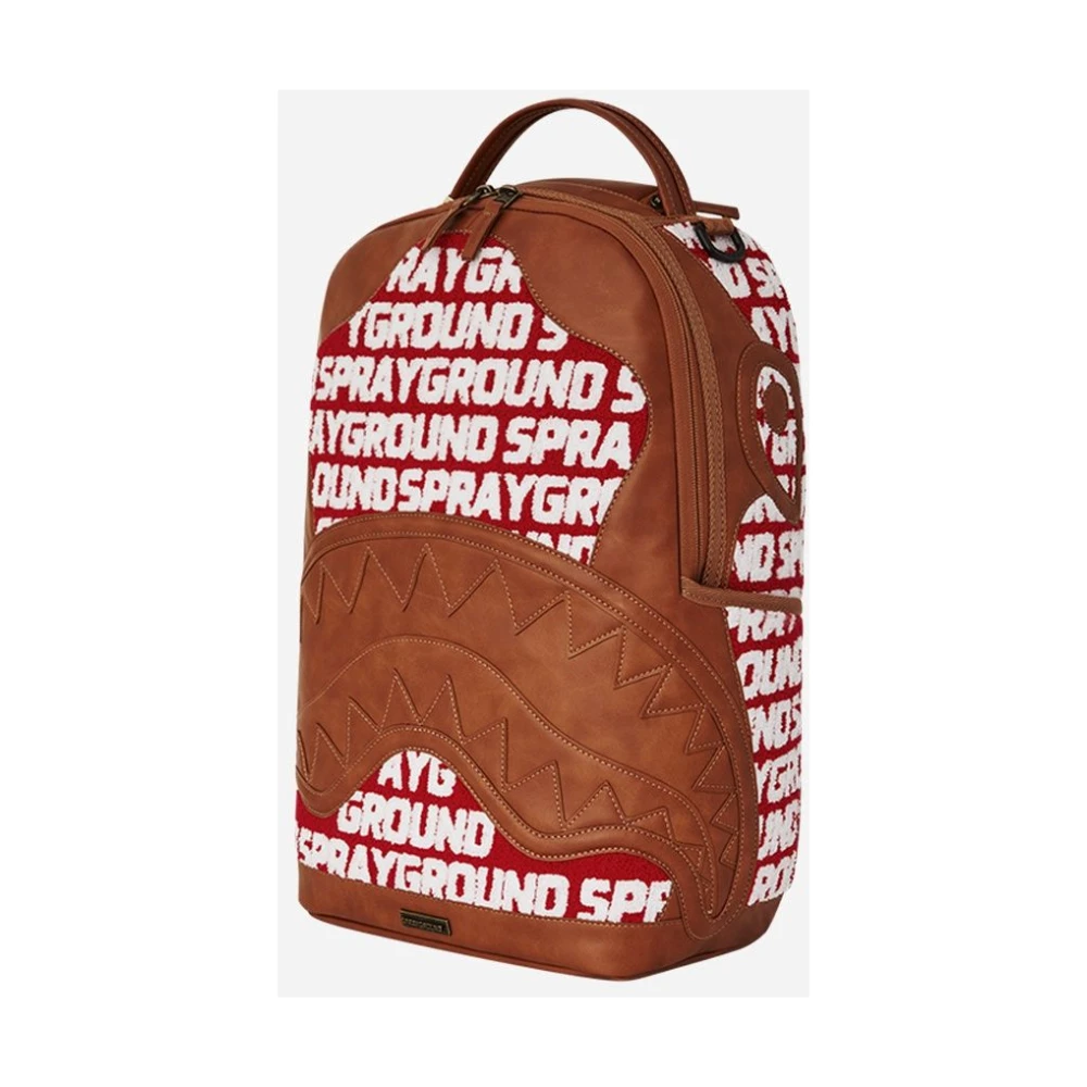 Sprayground Multifunctionele Ritszakken Brown Heren