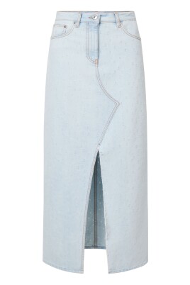 jupe-midi-en-denim-leger