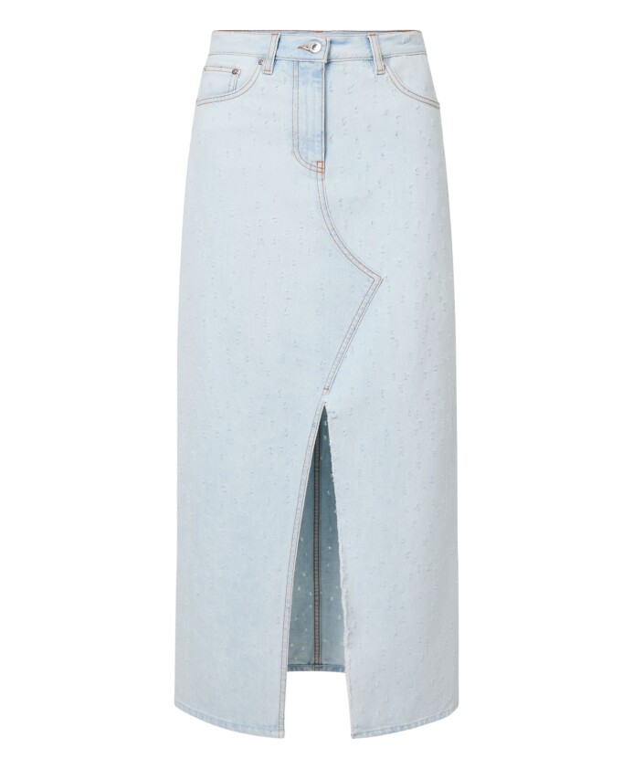 jupe-midi-en-denim-leger