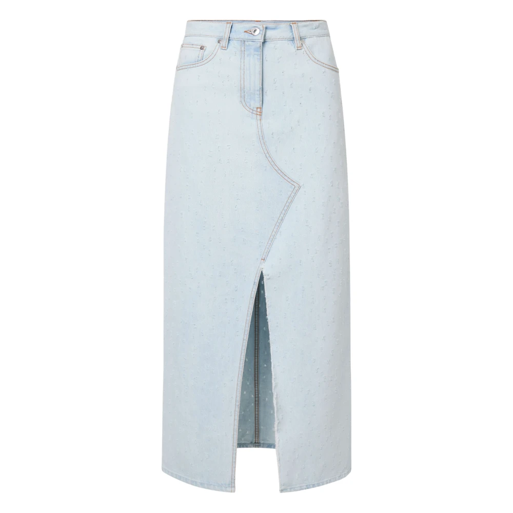 Skirts > Denim Skirts - - Msgm - Modalova