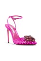 sandales-satin-fuchsia-fleurs