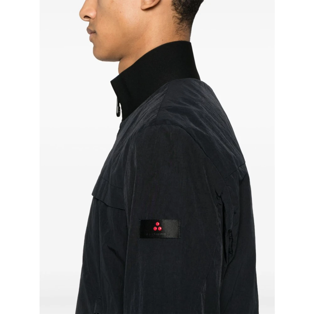 Peuterey Blauwe Jas voor Mannen Stijlvol Blue Heren