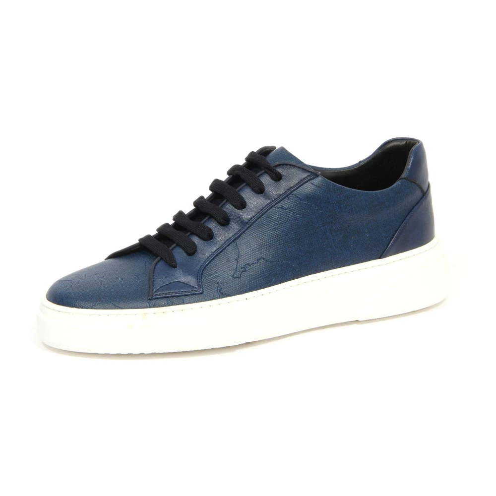 Alviero Martini 1a Classe Ocean Schoenen Gemaakt in Italië Heren Schoenen Blauw