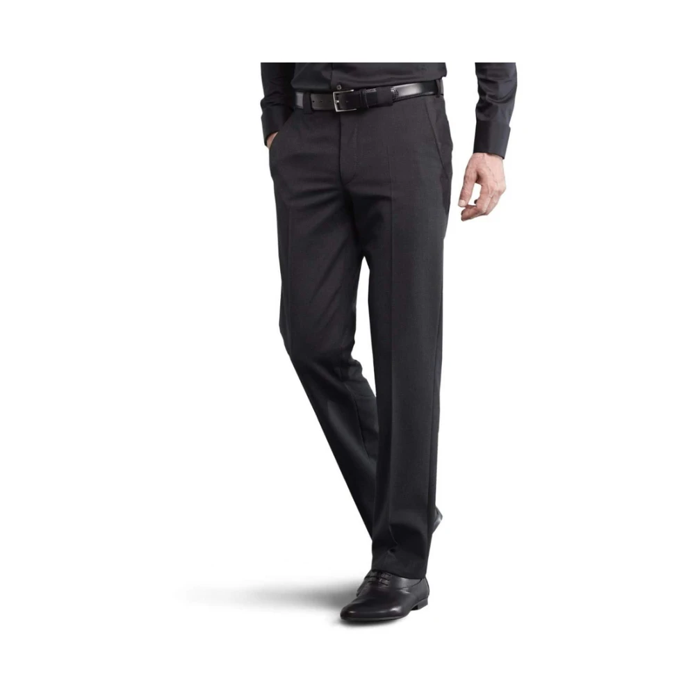 Meyer Zachte Stof Broek Essentiële Stijl Gray Heren