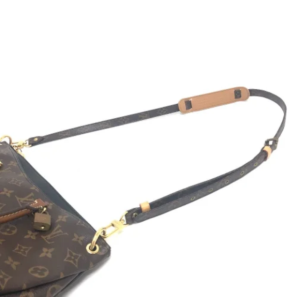 Louis Vuitton Vintage Pre-owned Cotton louis-vuitton-bags Brown Dames