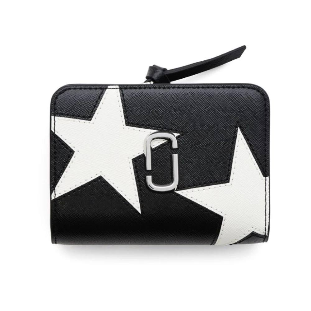 Marc Jacobs Stijlvolle Portemonnee Collectie Black Dames